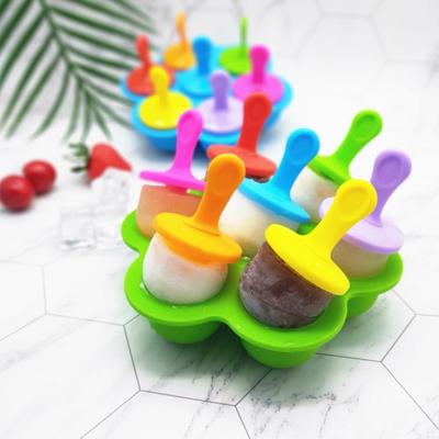Креативная многофункциональная форма для эскимо с 7 отверстиями