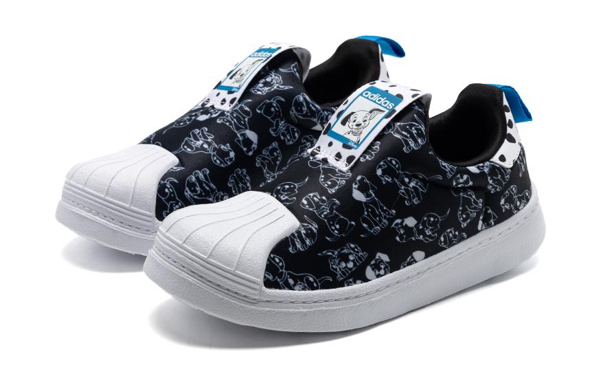 Adidas Originals SUPERSTAR 360 C Abrasion Resistant Low top Kids' Skateboarding Shoes Black Kids' ID9710