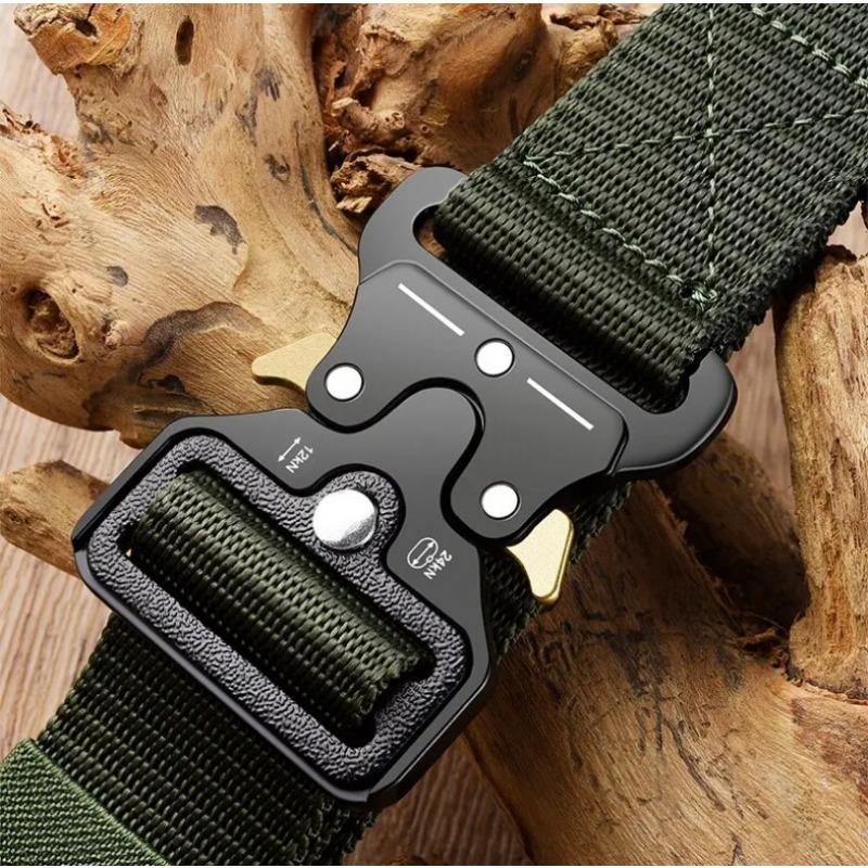 Мужской ремень, тактический ремень для охоты на открытом воздухе, многофункциональная пряжка, нейлоновый ремень высокого качества, парусиновый ремень морской пехоты, пластиковая пряжка