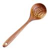 Slotted Wooden Spoon Kitchen Skimmer Colander Long Wooden Strainer Spoon for Cooking Ladle Food Strainer Spoon Kitchen Utensils