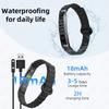 Call Reminder Smart Bracelet Fitness Sleep Tracker Heart Rate Stress HRV Health Monitor Step Counting Sport Smartwatch Band