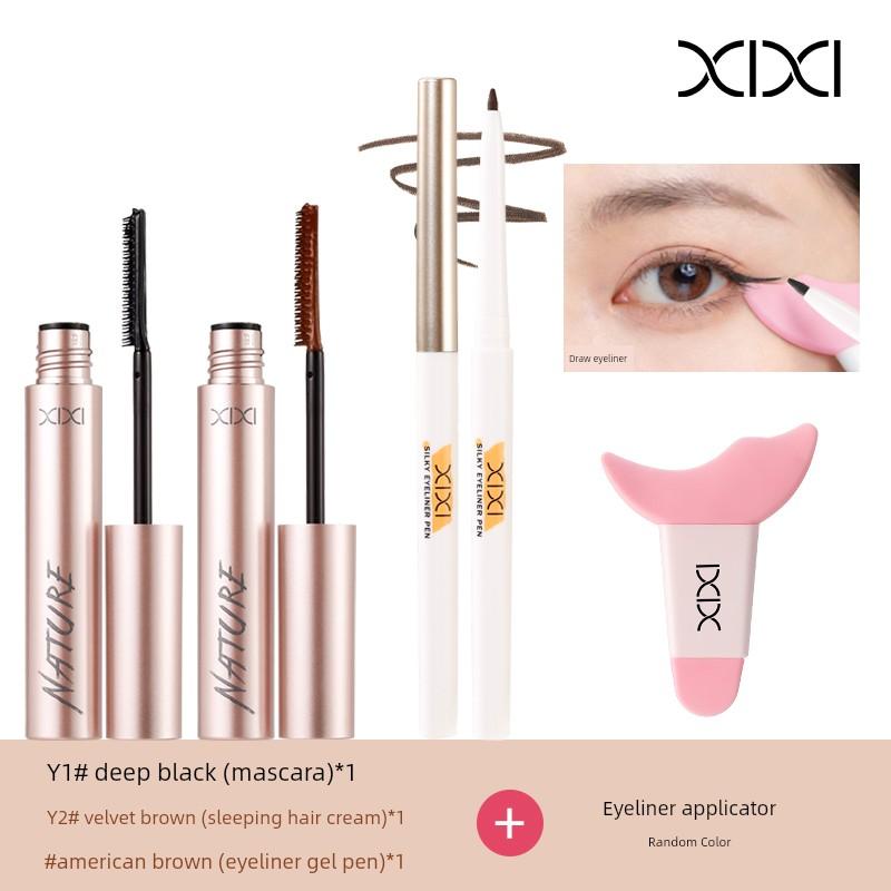 Xixi Mascara Set, Long-Lasting, Thick, Curling, Long-Lasting, Waterproof, Sweat-Proof, Non-Smudge-Proof, Ultra-Natural, Fake Authentic Product