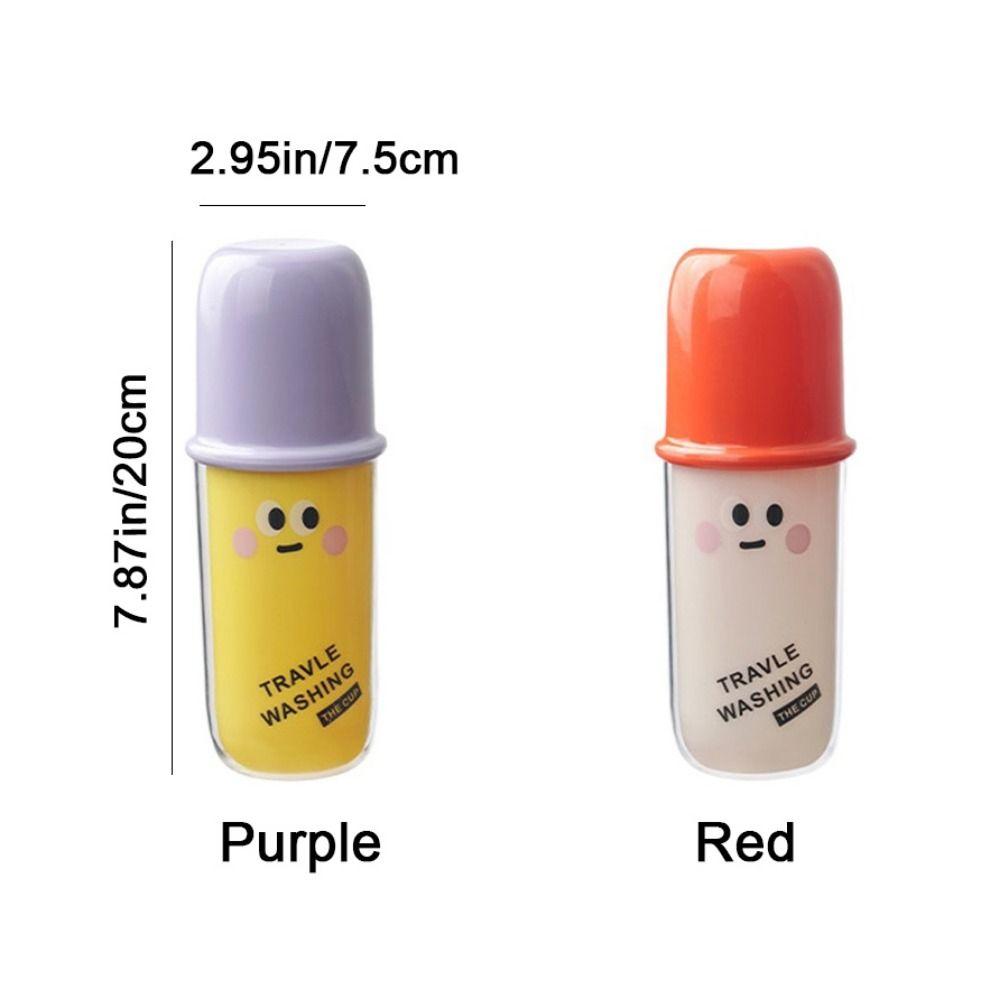 Пластиковый мультяшный ящик для хранения мытья, легкий набор зубных щеток, футляр для хранения зубных щеток, дорожный футляр