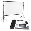 Projector Screen 120 Inch 16:9 Projector Screen with Double Tripod for Home Party Office Classroom