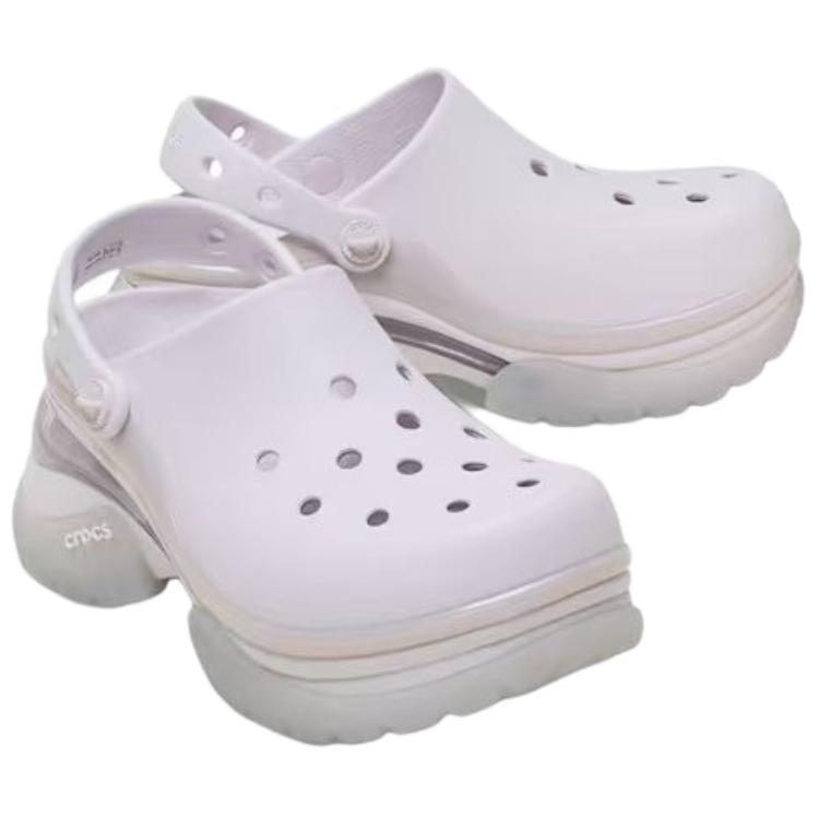 Crocs Dolphin Универсальные Удобные Клоги Женская Обувь Виноград-Лед 212811-5DK