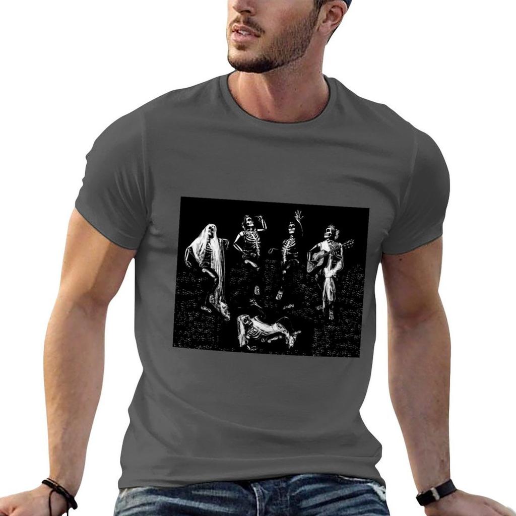 Danse Macabre Tshirt Plus Size Summer Casual Tshirt