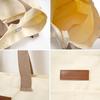 [Decorative] tote bag ladies canvas canvas tote shoulder bag shoulder bag handbag canvas Plain color
