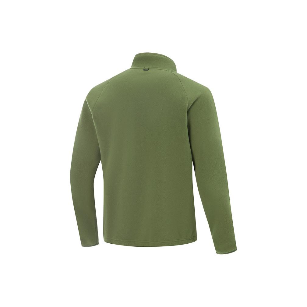 Li-Ning Мужской кардиган из флиса CF для улицы, теплый, водостойкий, свободного кроя, верхняя одежда AWDV917-2