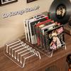 Clear Acrylic CD Display Shelf 2PCS 6 8 Grid Storage Organizer for Home Office Media Collection