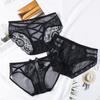 Consort Vine Hot Style Lace High-Quality Cotton Mesh Ladies Triangle Panties