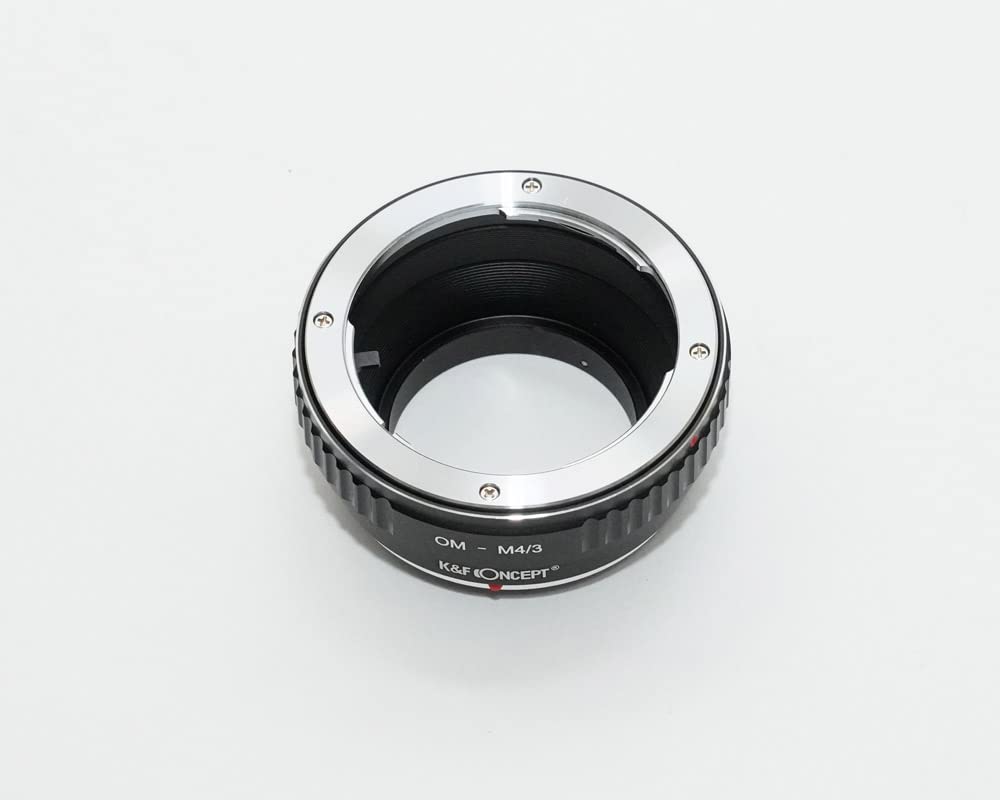 Адаптер Olympus OM Micro Four Thirds с салфеткой для линз K&F mount-m4/3 om-m43 (КФМ43)