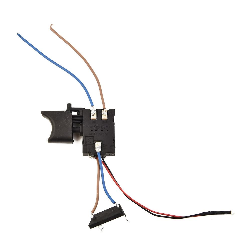 Электрическая дрель с кнопкой триггера DC 7.2-24V