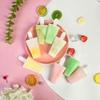 4 шт. Силиконовые формы для мороженого на палочке, без BPA, формы для ледяных эскимо, легкое извлечение, с многоразовыми, для DIY, домашние, легкое извлечение, для приготовления ледяных эскимо