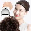 Wig Headgear Soft Makeup Latex Bald Hat Wig Adjustable Size Reusable Mesh Cover Film Television Performance Dress Up Props Men Costume Accessories
