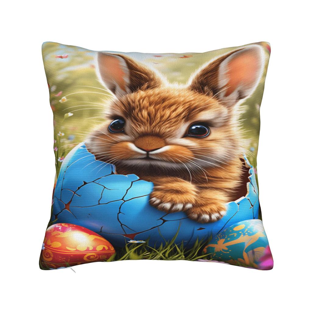 Pillow Cover Easter Egg Morden Pillow Case For Sofa Couch Bed Living Room Pillowcases
