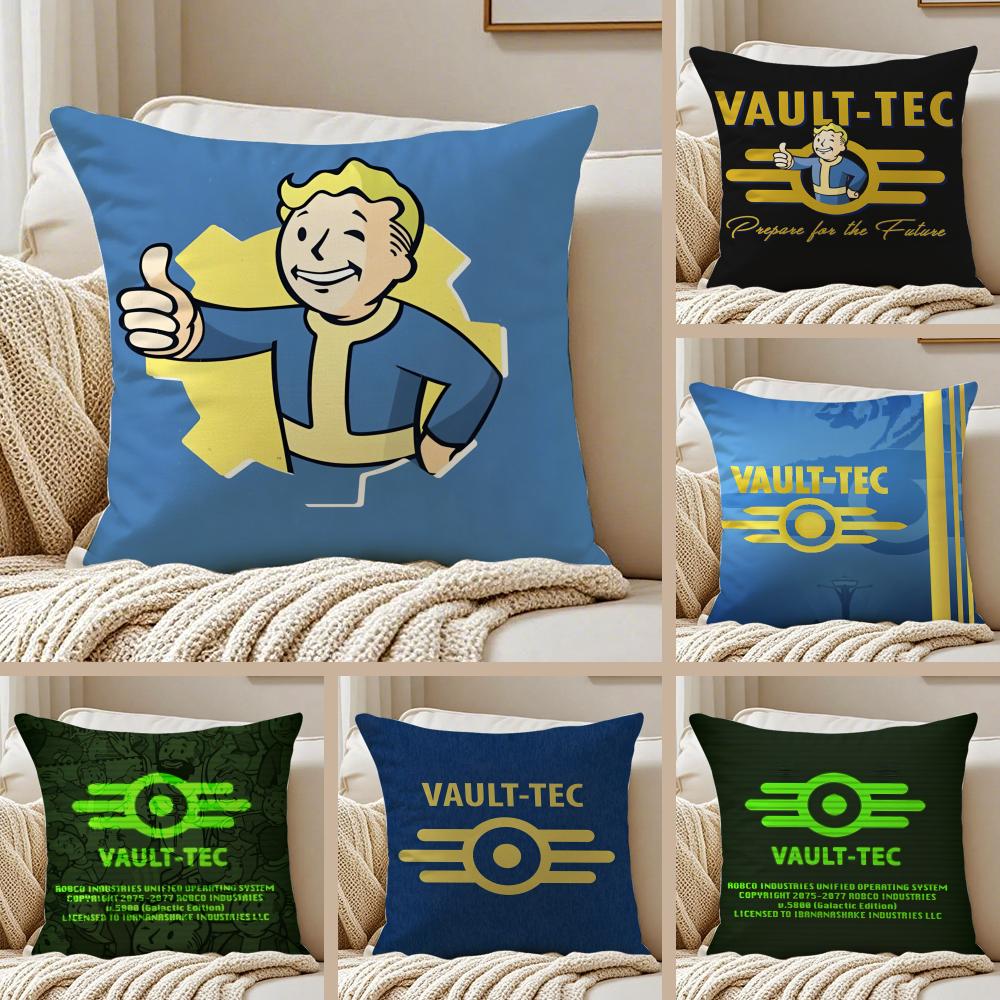 Game VVVaultS TTTec Pillow Case Silky elegant Comfort Sofa Bed Invisible zipper