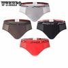 3pcs/set Sexy Men Underwear Men Brief Soft Mesh Underpants Slip Comfortable Men Briefs Underwear