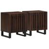 Nightstands 2 pcs. 40 x 34 x 46 cm Solid Mango Wood