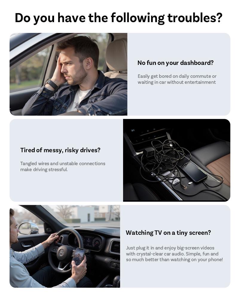 Беспроводной адаптер Ottocast CarPlay и Android Auto