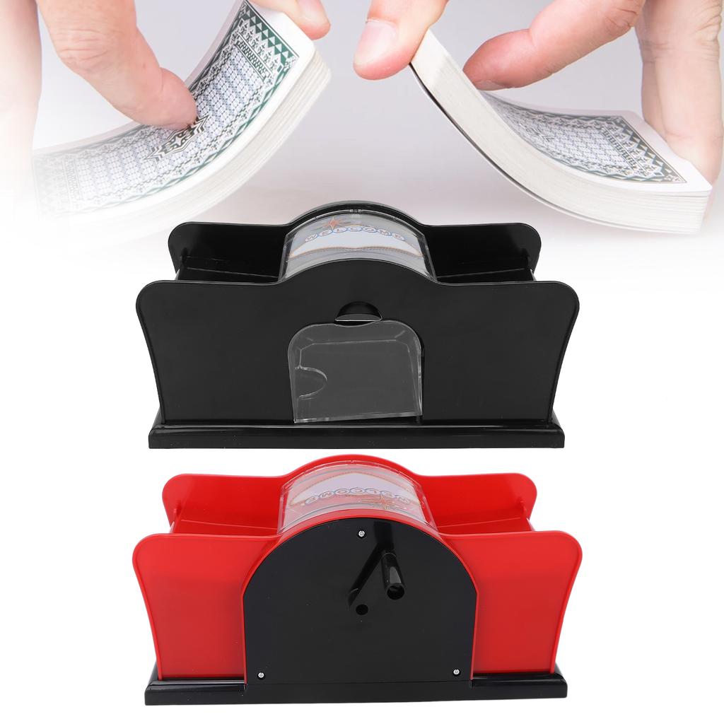 Ручной тасователь карт для колоды 1‑2. Игральные карты для покера. Инструмент для ручного тасования карт казино.