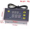 W3230 DC 12V 24V 110V 220V AC цифровой регулятор температуры светодиодный дисплей термостат с переключателем нагрева и охлаждения NTC датчик