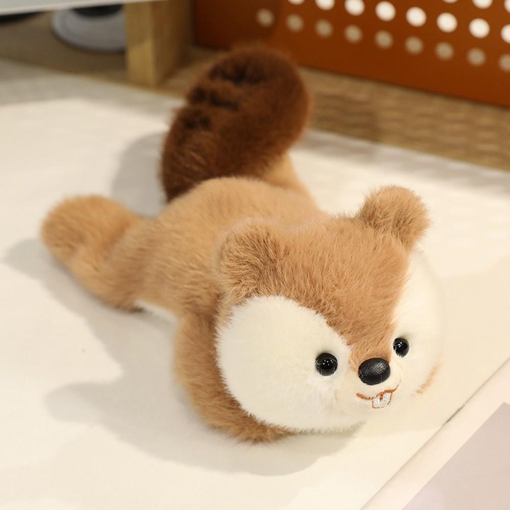 Animals Raccoon Plush Toy Wrist Pad Animal Plush Doll Soft Sitting Animals Plush  Kids Toy