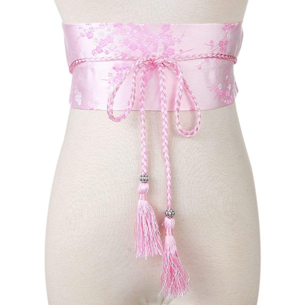 Luxury Bowknot Slim Fit Corset Waistband Corset Cummerbands Wide Waist Band Kimono Belt