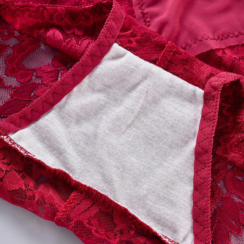 Сексуальные сетчатые трусы женское прозрачное нижнее белье со средней талией женское тонкое кружевное внутреннее белье удобные трусы с перспективой на бедрах