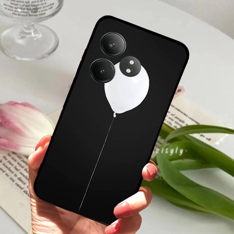 Для Realme GT 6 GT6 Чехол Ударопрочный Мягкий ТПУ Силиконовый Чехол для Телефона Для Realme GT 6T Capa Realme GT6 GT6T Мультяшный Матовый Бампер