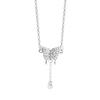 Exquisite Butterfly Tassel Collarbone Chain with A Light Luxury and High-end Temperament