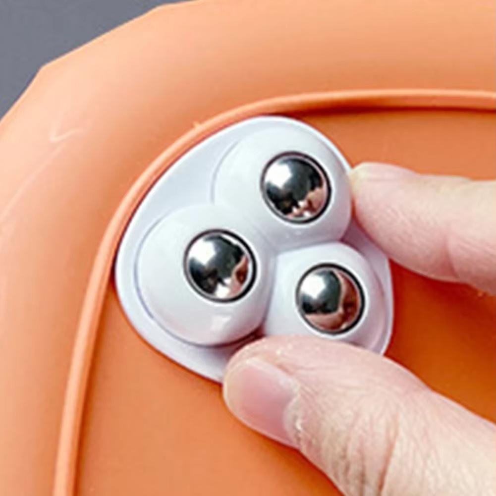 Самоклеящееся универсальное колесо, бесшумная вращающаяся pulley для дна мусорного бака, кухонной мелкой бытовой техники, колесо-наклейка для легкого M