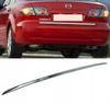 MAZDA 6 I HB Saloon 02-08 — Хромированная отделка багажника — Акцент на задней двери — Деталь задней части автомобиля премиум-класса — Усилитель блеска