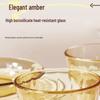 Luminarc Jingpo Amber Glass 12-Piece Tableware Set
