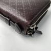 Used GUCCIPurse Brown Leather Mens