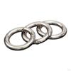 10Pcs Round Spring Snap Hooks Carabiner Keyring Clasp DIY Clip for Keychain Key Purse