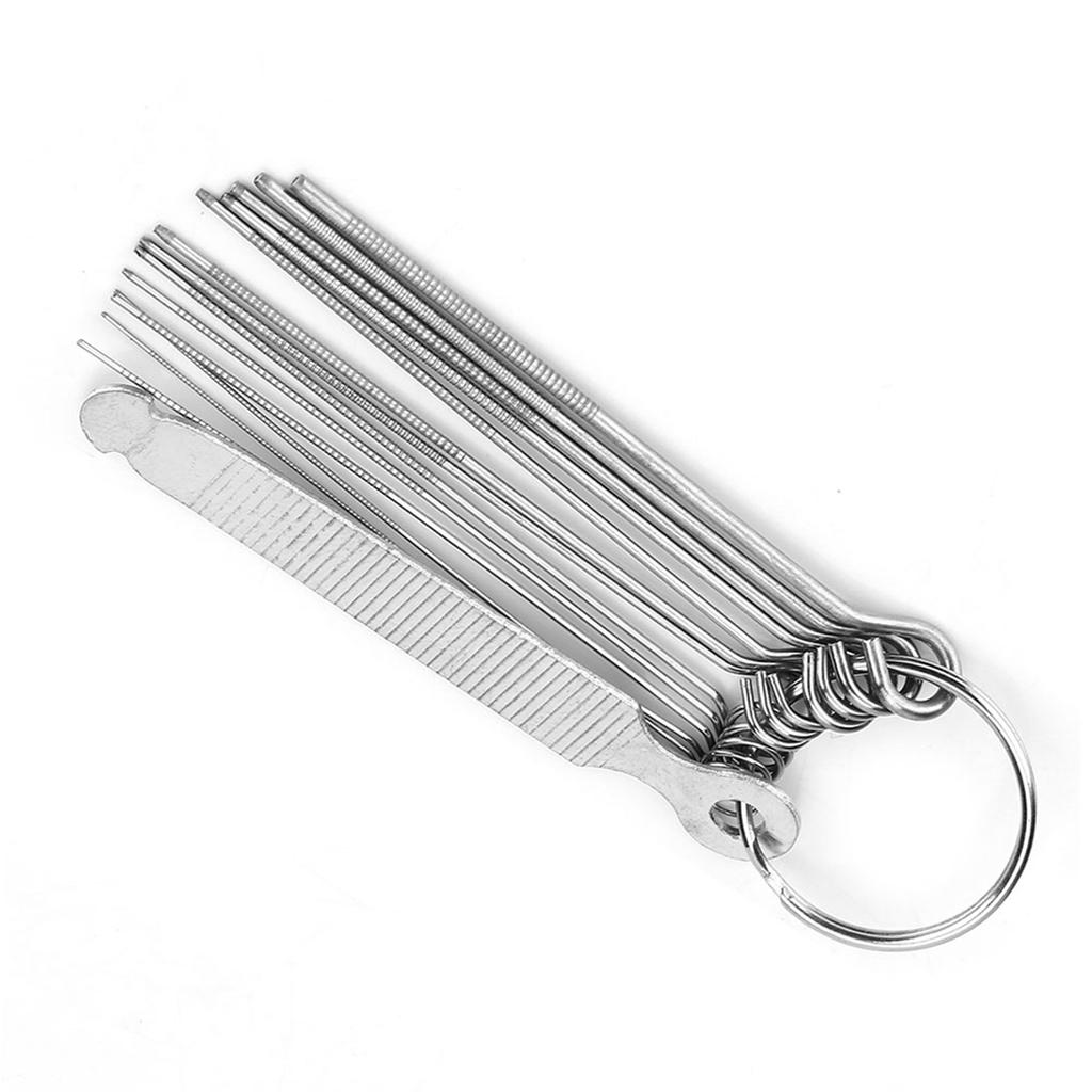 Напильники для седла для гитарного мостика, набор из 13 игл, набор инструментов, аксессуары для укулеле