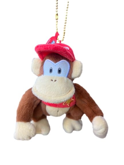 Студии Японии USJ Плюшевая цепочка Дидди Конг из Donkey Kong Популярный Universal Studios Japan Подарок [Эксклюзив Universal] Страна, Сувенир, Товары,