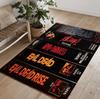 1 шт. Ретро Хоррор VHS Пленочные Фильмы Большой Ковер Ретро Ковер для Гостиной Спальни Мужской Уголок Игровой Комнаты Напольный Коврик Нескользящий Декор