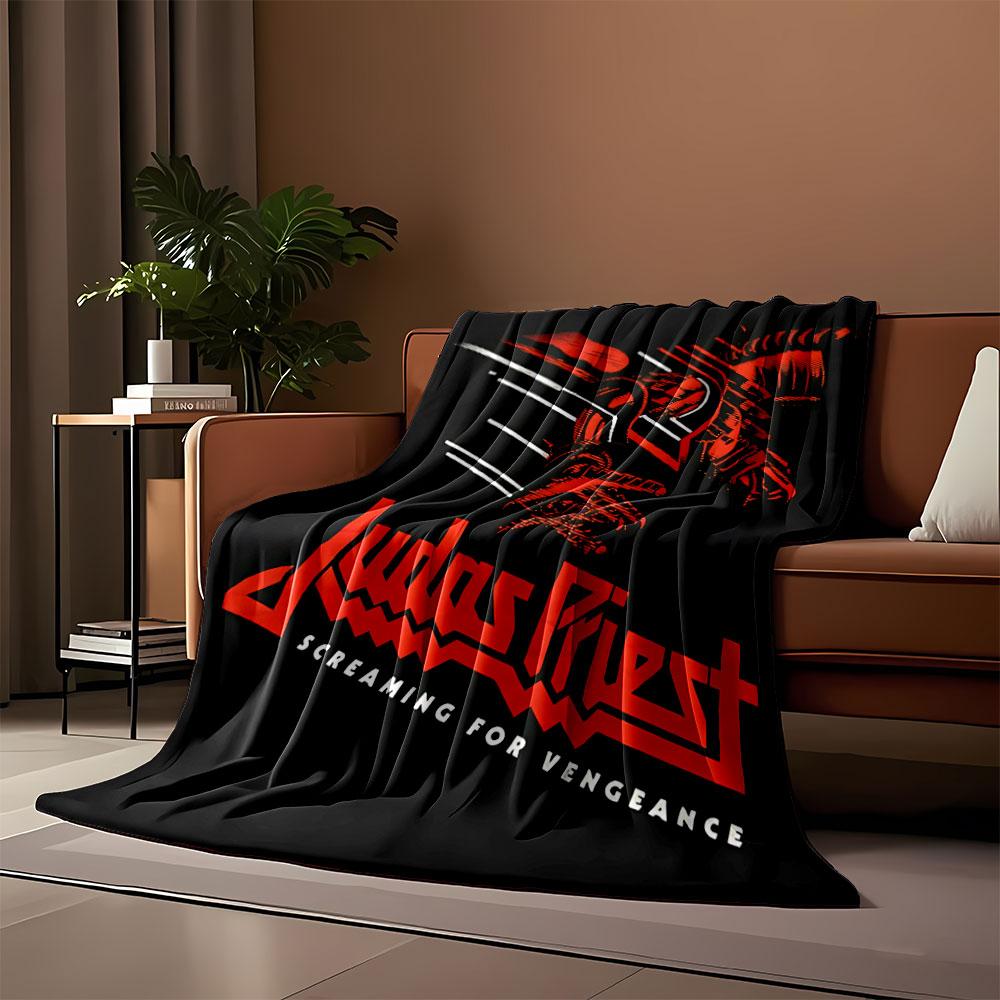 Judas Priest Blanket Design for all seasons blanket lunch break throw gift