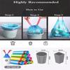 Drawstring Portable Garbage Plastic Bag Automatic Closing Thickening Kitchen