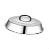 Cooking Pot Lid Flat Bottom Wok Cookware Accessory Elevated Versatile Basting Steaming Cover