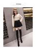High Waist Woolen Wide-Leg Shorts for Women – Autumn/Winter Versatile Casual Slim A-Line Design (2025).