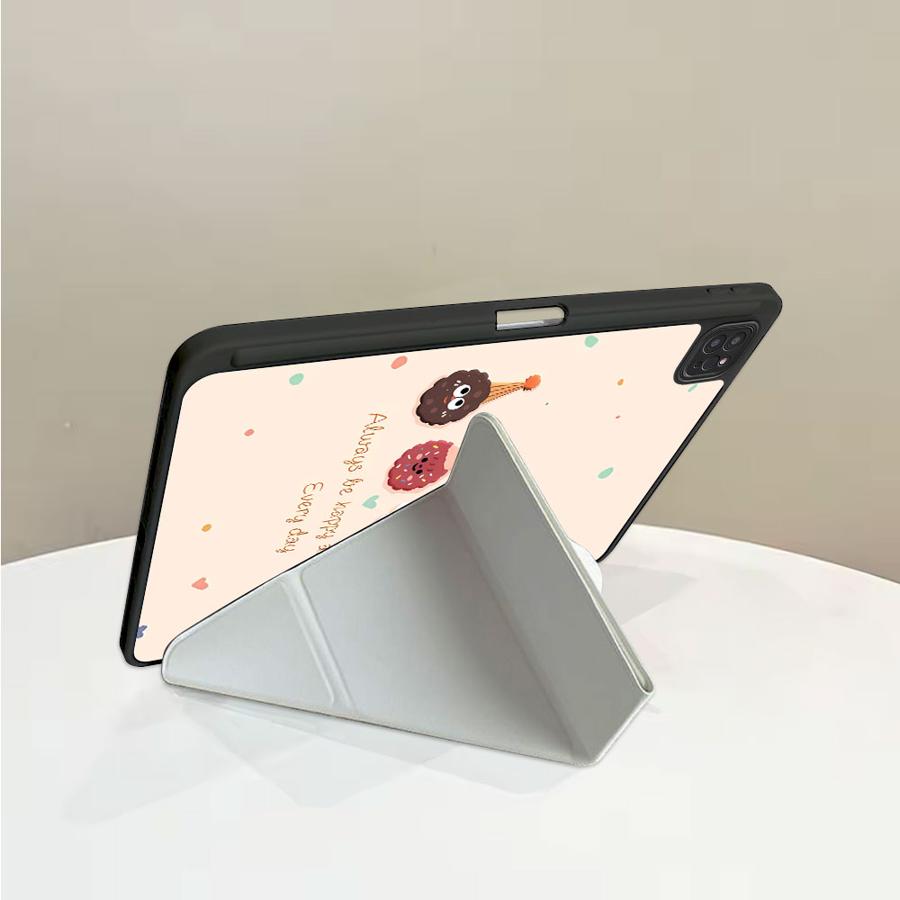 Держатель Чехол Чехол для планшета Для iPad Pro 11-го 10-го 9-го 8-го 7-го 12.9 дюйма Pro 2025 Mini 6 7 Air 4 5 M3 M2 1 2 M4 11 дюймов Четыре Мультяшных