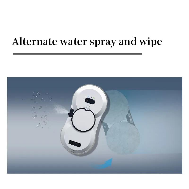 Робот для мытья окон, распылитель воды, автоматический роботизированный стеклоочиститель, пылесос, электрическая мойка окон для бытовой техники