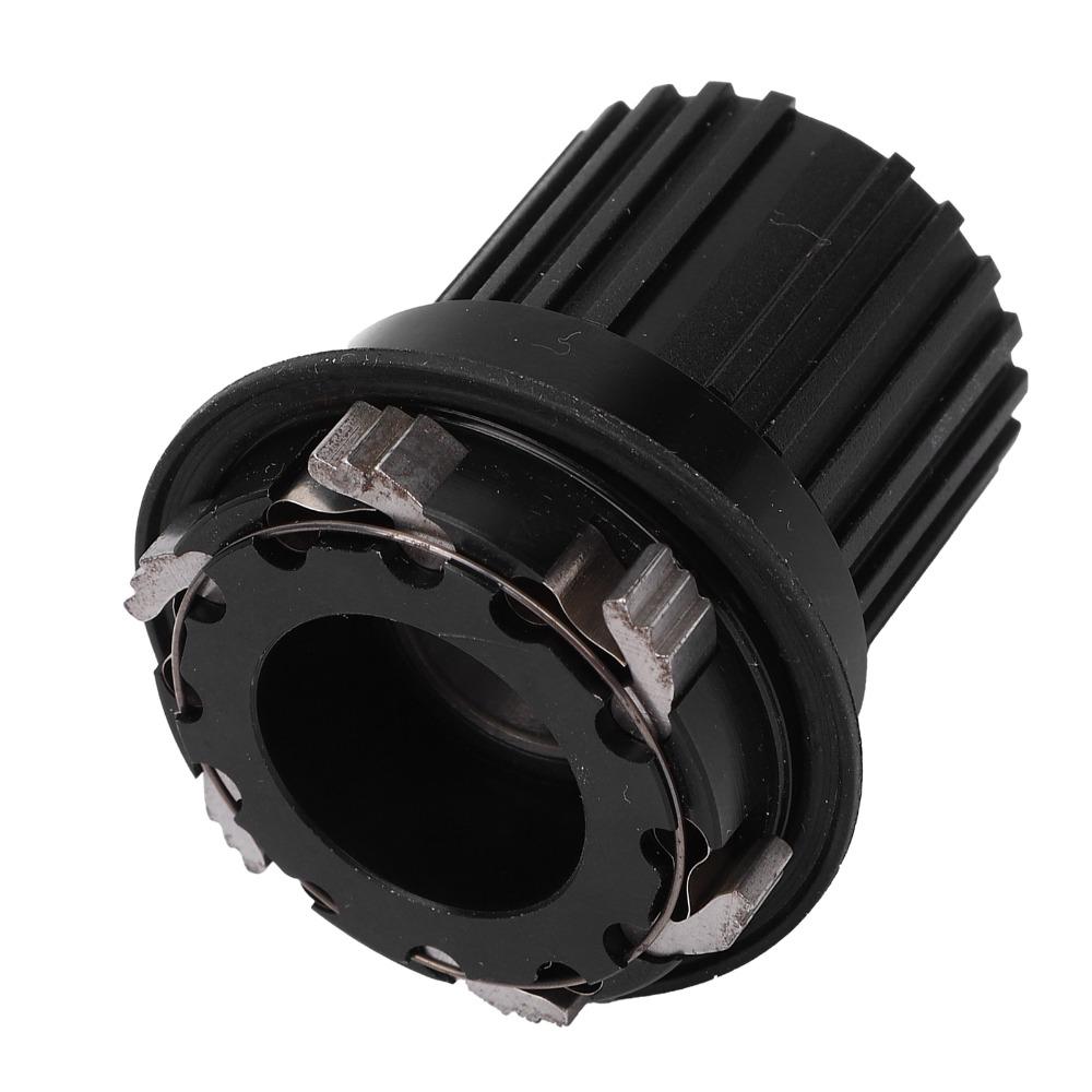 Black Bike Freehub Body for Shimano 12 Speed Micro Spline cassette 12 Speed Drivetrain Conversion