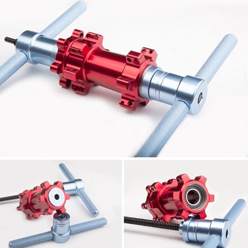 Bicycles Bearing Press Set Bearing Extractor Installation Tool Soft Tail Frame Turn Point Bearing Hub Assembly Tool