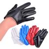 Design Sexy Leather Gloves For Women Half Palm Pu Leather Gloves Party Show