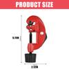 Ergonomic Pipe Cutter 3-28mm Tubing Cutter Heavy Duty Tube Cutter Tool for Cutting Copper Aluminum Stainless Steel