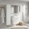 Bathroom Cabinet Set 5 pcs White 50 x 14.5 x 70 cm