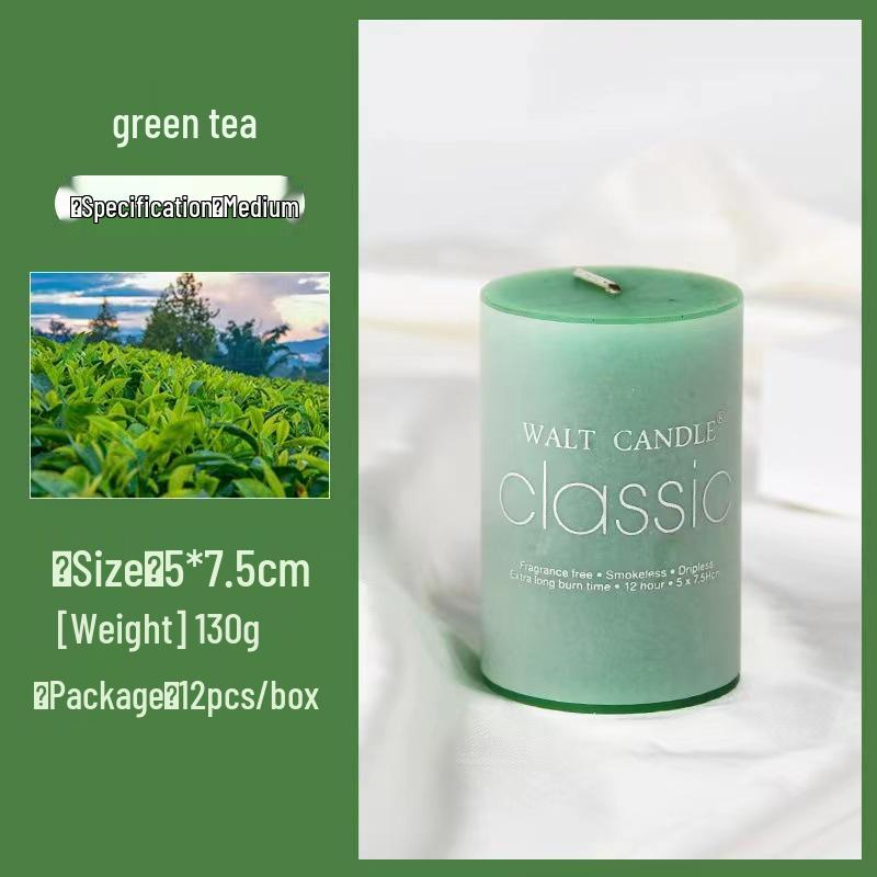 Красочные цилиндрические ароматические свечи - Бездымные для экстренных случаев, свадеб, дней рождения и украшения церкви или отеля